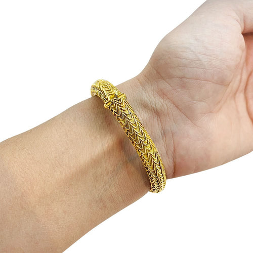 Bracelet Bracelet Lalaounis "Serpent" or jaune. 58 Facettes 30865