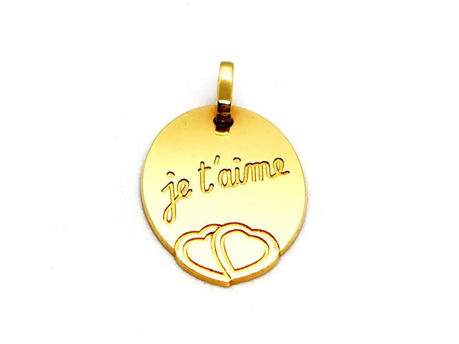 Pendentif Pendentif Médaille Or jaune 58 Facettes 1180501CD