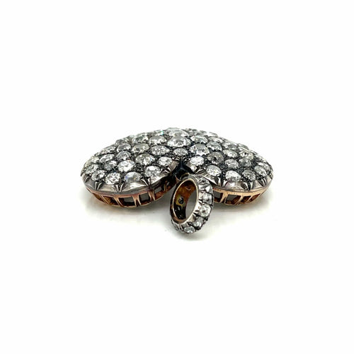 Pendentif Pendentif Coeur Diamant Or Argent 58 Facettes
