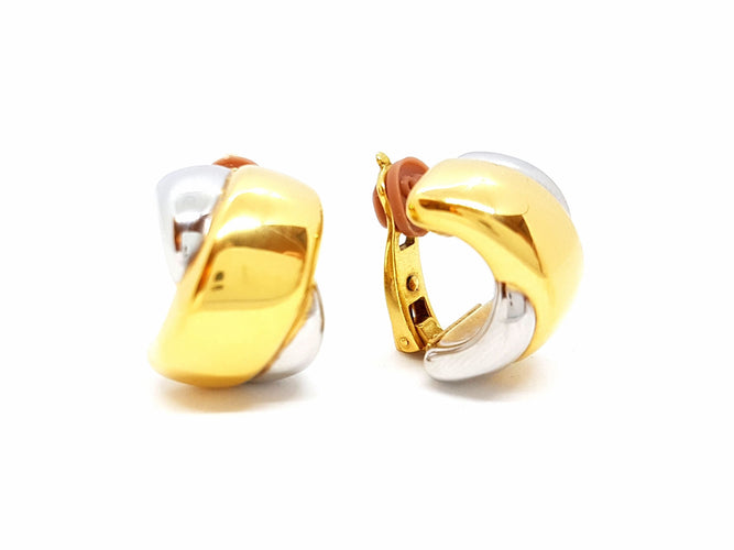 Boucles d'oreilles Boucles d'oreilles Clips Or jaune 58 Facettes 06383CD