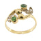 Bague 53 Bague Feuillage émeraudes et diamants 58 Facettes 29565