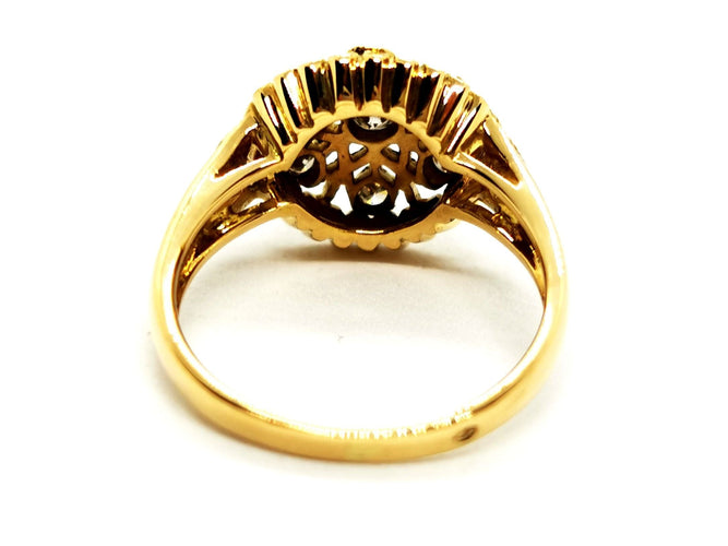 Bague 56 Bague Or jaune Diamant 58 Facettes 1732123CN
