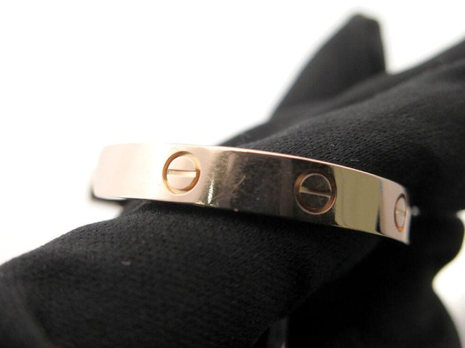 Bracelet bracelet CARTIER love en or rose 18k 17cm rose 58 Facettes 255816