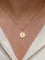 Pendentif Médaille Augis or et diamant, Plus qu’hier moins que demain, A. Augis 58 Facettes 924