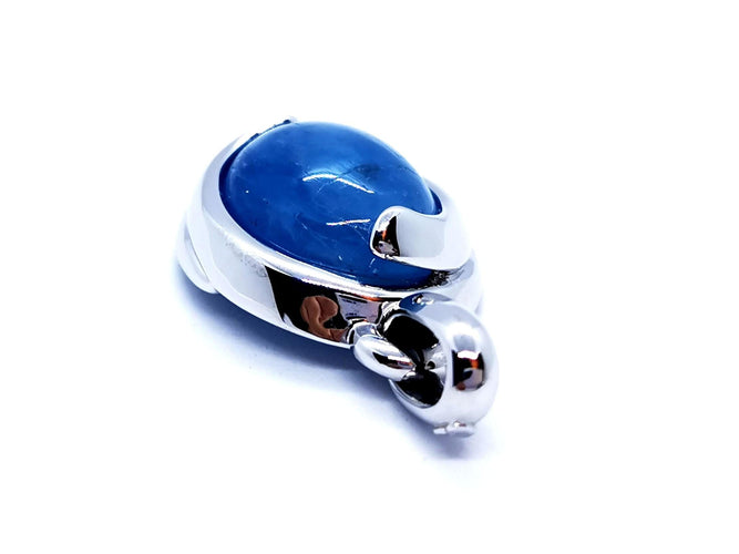 Pendentif Pendentif Or blanc Agate 58 Facettes 06557CD
