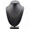 Collier Chaine maille cube or jaune 58 Facettes 15-037
