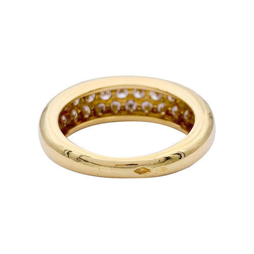 Bague 51 Bague Cartier, "Mimi", or jaune, diamants. 58 Facettes 33054