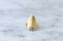 Bague Bague d'ongle vintage or et saphirs 58 Facettes
