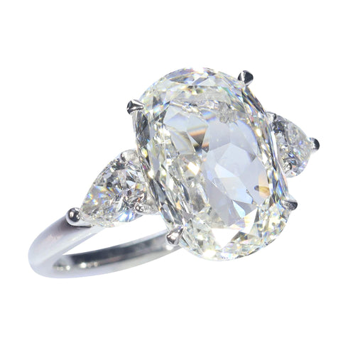 Bague 52 Bague de fiançailles Or blanc & diamants 58 Facettes 22294-0064