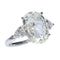 Bague 52 Bague de fiançailles Or blanc & diamants 58 Facettes 22294-0064