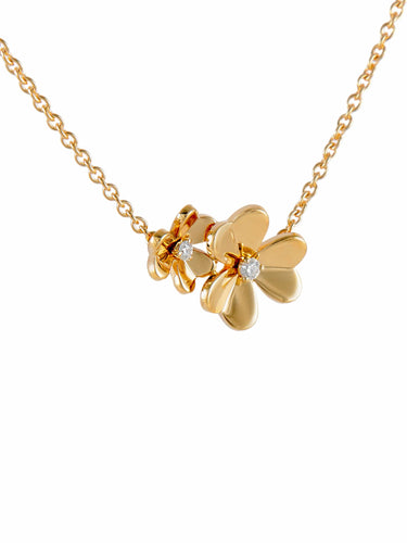 Collier Van Cleef & Arpels – Collier Frivole 9 Fleurs 58 Facettes