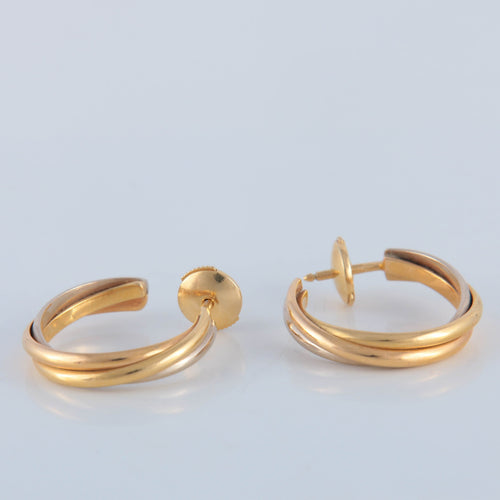 Boucles d'oreilles Cartier boucles d’oreilles Trinity 58 Facettes