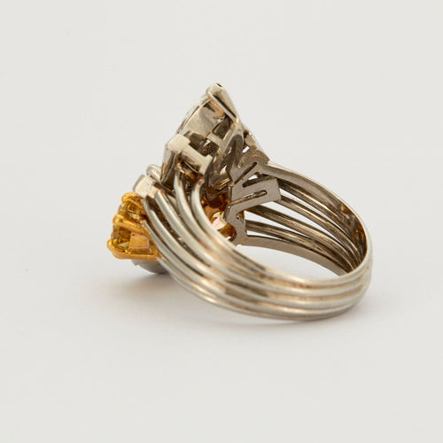Bague 53 Bague Couronne Diamants 58 Facettes