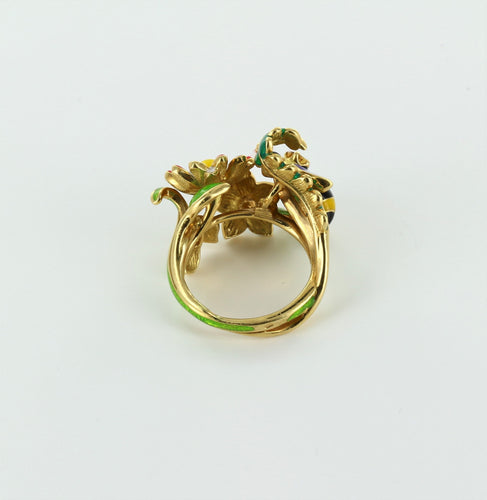 Bague 52 Bague DIOR "Diorette" 58 Facettes