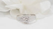 Bague 64 Bague solitaire en or blanc et diamant 58 Facettes 32196