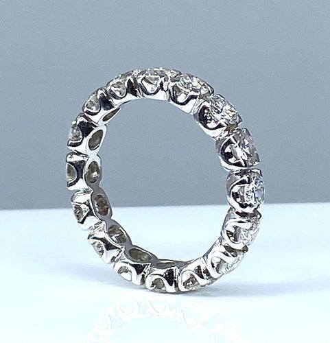 Bague 49 Alliance 16 diamants 1,80 carat 58 Facettes AB283