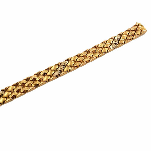 Bracelet Bracelet manchette 3 ors 58 Facettes 2914