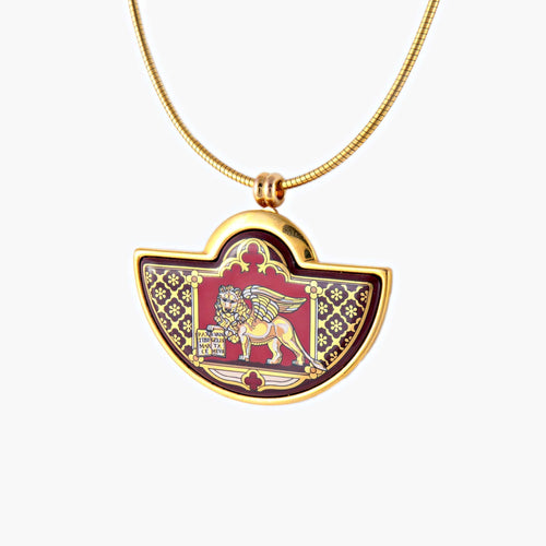 Collier PENDENTIF SUR CHAINE FREY WILLE HOMMAGE A VENISE 58 Facettes