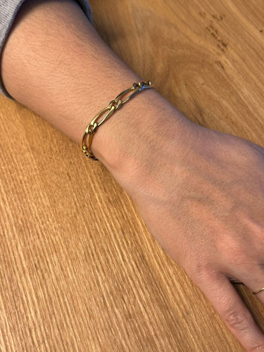 Bracelet Bracelet Or jaune Maille Cheval 58 Facettes