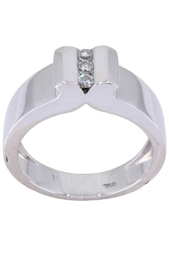Bague 51 BAGUE TRILOGIE DIAMANTS 58 Facettes 075481
