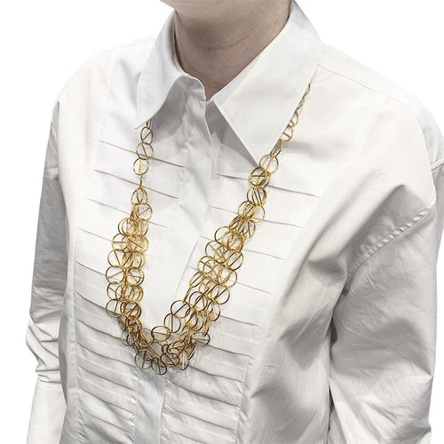 Collier Collier Hermès "Hélium" en or rose. 58 Facettes 30894