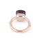 Bague Bague Pomellato modèle Nudo en grenat 58 Facettes