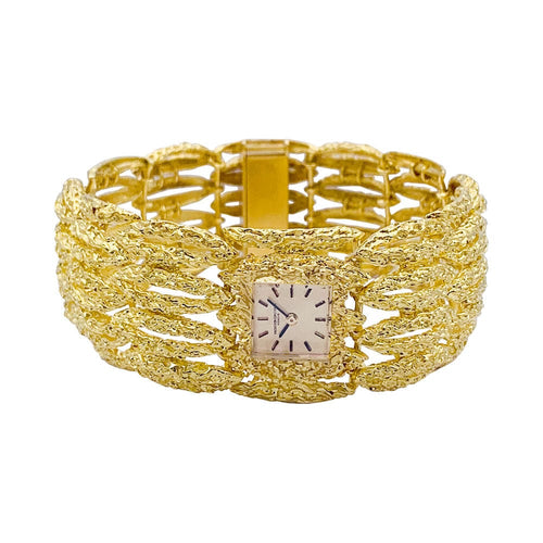 Montre Montre vintage Vacheron Constantin, or jaune. 58 Facettes 32244