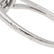 Bague 59 Bague Pompadour Or blanc Saphir 58 Facettes 2543081CN