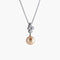 Collier Or Blanc / Diamants COLLIER PENDENTIF PERLE & DIAMANTS 58 Facettes BO/220011-STA