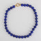 Collier Collier de perles de lapis lazuli et fermoir en or 58 Facettes 21-720