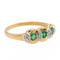 Bague 54 Bague Or jaune Emeraude 58 Facettes 2679577CN
