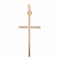 Pendentif Croix en or rose 58 Facettes 22-306B