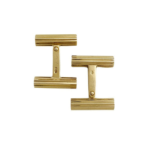 Boutons de manchette Boutons de manchette Cartier en or jaune. 58 Facettes 31047