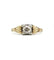Bague 53 / Jaune / Or 585 Bague diamants 58 Facettes 220110R