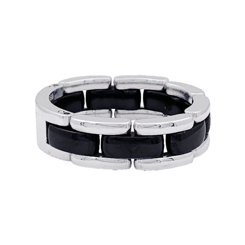 Bague 66 Bague Chanel, "Ultra", or blanc, céramique. 58 Facettes 33402