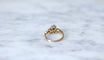 Bague Bague Toi et Moi or rose, platine, et diamants 58 Facettes
