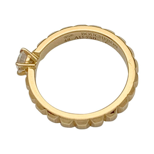 Bague 48 Bague Boucheron, "Clou de Paris", or jaune, diamant. 58 Facettes 32044