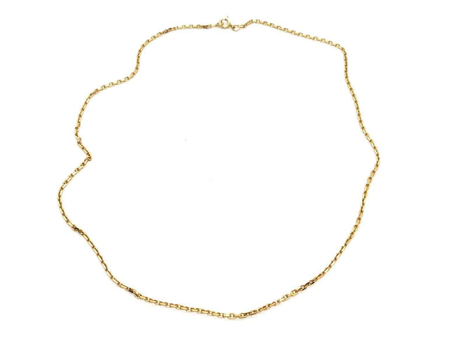 Collier Collier Maille forçat Or jaune 58 Facettes 1667989CN