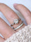 Bague Alliance Américaine Art Déco diamants 58 Facettes