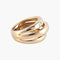Bague 52 / Or Jaune / Diamants BAGUE "TROIS ANNEAUX" OR & DIAMANTS 58 Facettes BO/220022 RIV