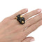 Bague 51 Bague Pomellato, "Mora", or jaune, grenats. 58 Facettes 31002