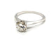 Bague 52 Bague Solitaire Or blanc Diamant 58 Facettes 1236775CN