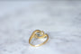 Bague Bague Toi et Moi en or, platine et diamants 58 Facettes