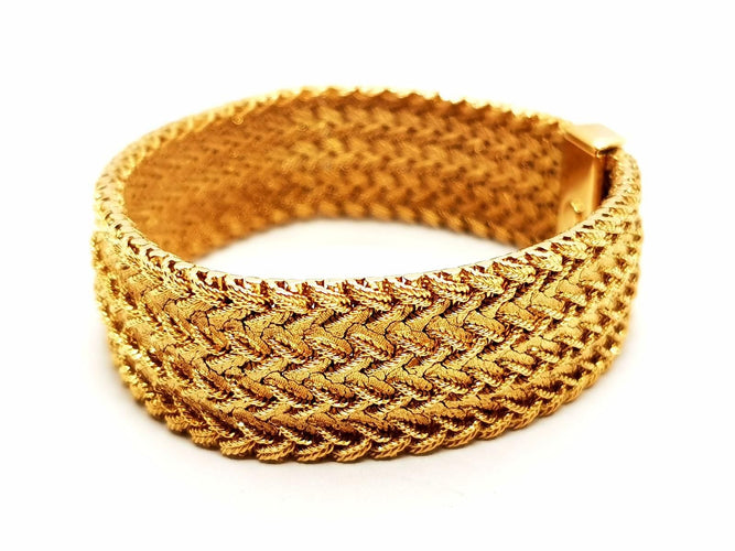 Bracelet Gay Frères Bracelet Manchette Or jaune 58 Facettes 1655177CN