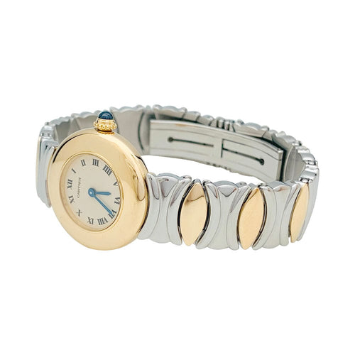 Montre Montre Cartier, "Colisée", or jaune, acier. 58 Facettes 31182