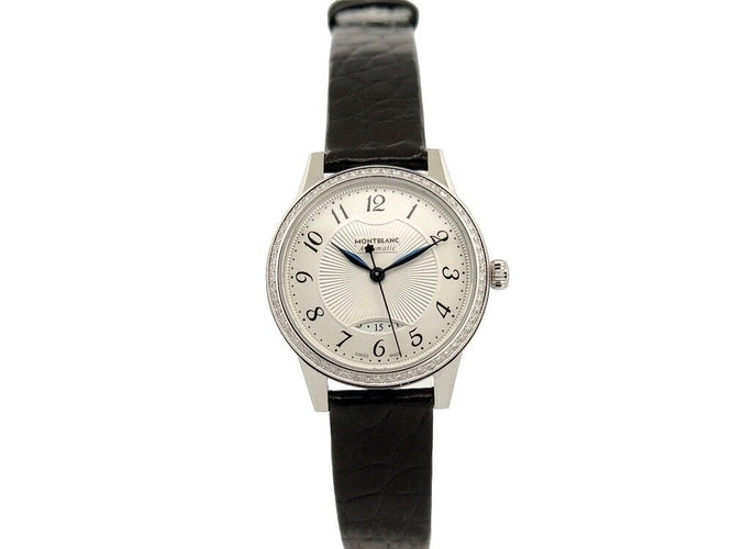 Montre montre MONTBLANC boheme diamants acier 30 mm automatique 58 Facettes 256614