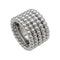Bague 50 Bague Van Cleef & Arpels, collection "Perlée", or blanc. 58 Facettes 31049