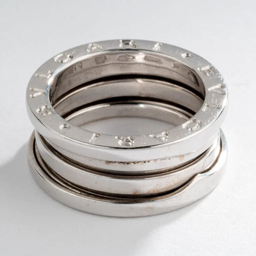 Bague 51 BVLGARI - Bague collection B.Zero1 Or gris 58 Facettes 1