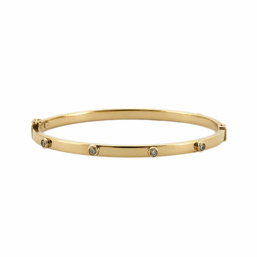 Bracelet Bracelet "VY" Or jaune Zircons 58 Facettes BO/230078