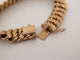 Bracelet bracelet maille americaine or jaune 18k 32gr t20 58 Facettes 250515